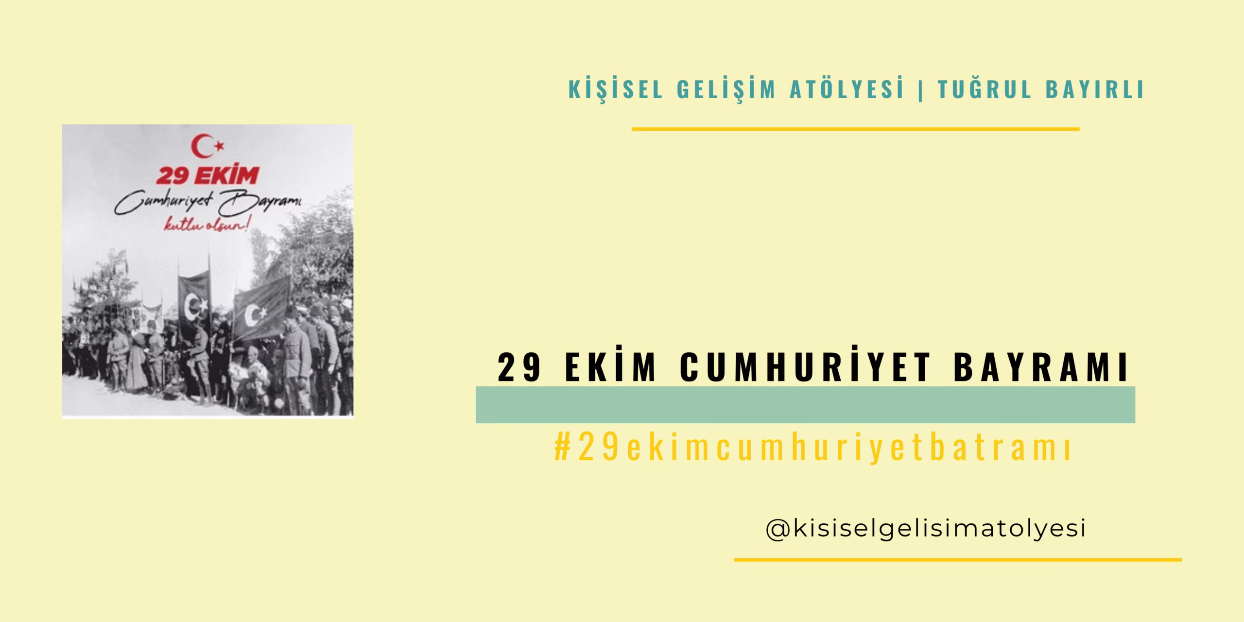 29 Ekim Cumhuriyet bayramı